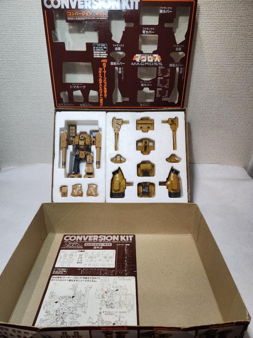 タカトクトイス　マクロス　VF-1S アーマードバルキリー コンバージョンキット