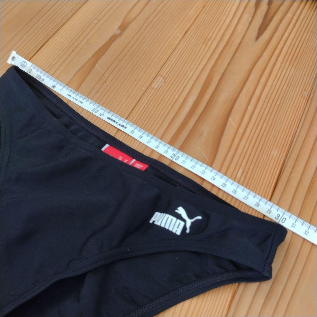 女子陸上ユニフォーム PUMA ブラック ブラトップ パンツのセット