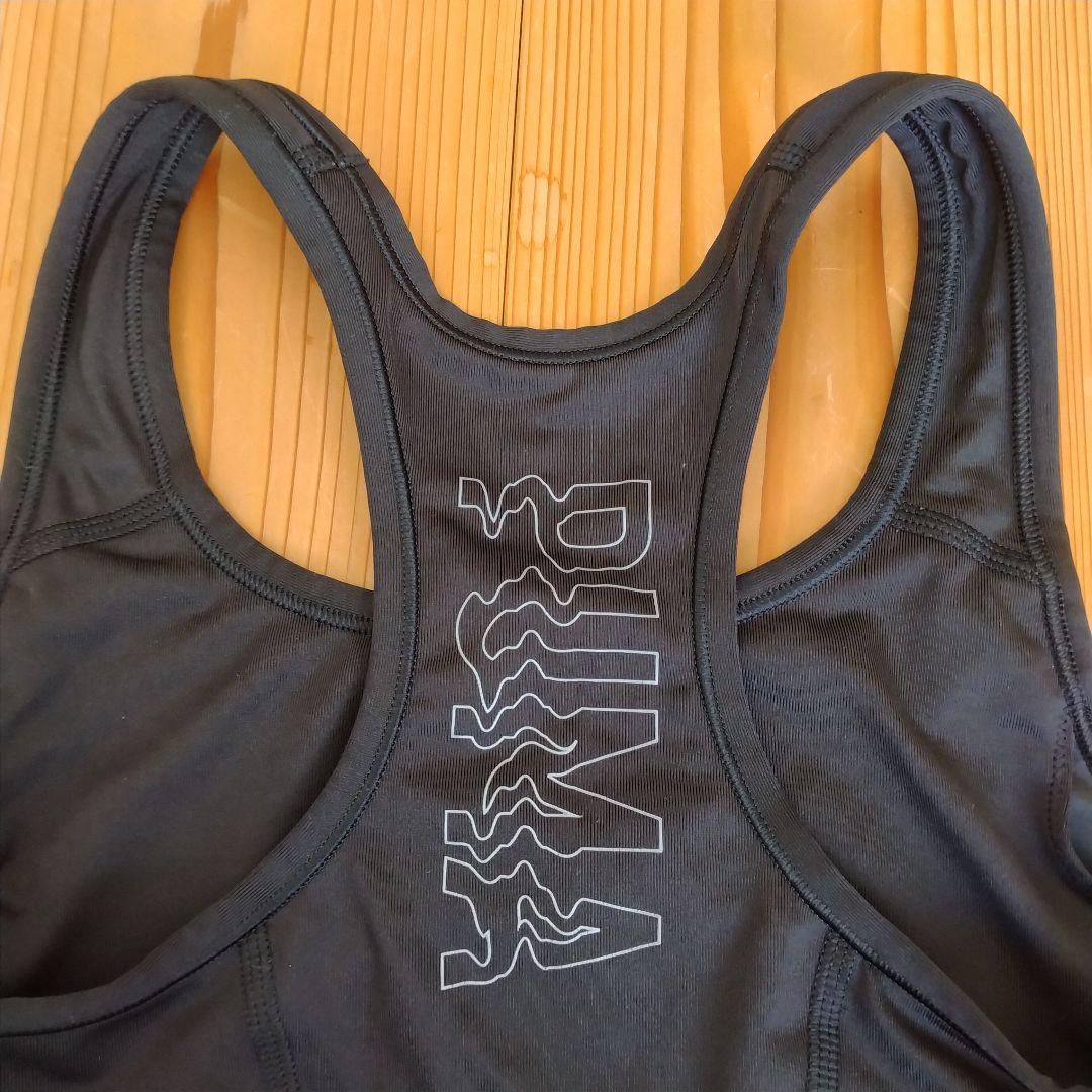 女子陸上ユニフォーム PUMA ブラック ブラトップ パンツのセット