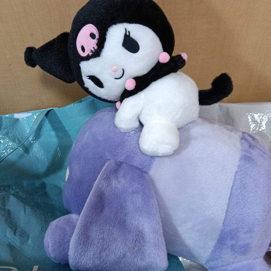 クロミのっかりバクぬいぐるみ　マイメロディのっかりぬいぐるみ　ドン・キホーテ限定