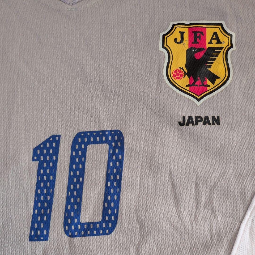 中村俊輔選手❤　直筆サイン入り日本代表ユニフォーム　アディダス