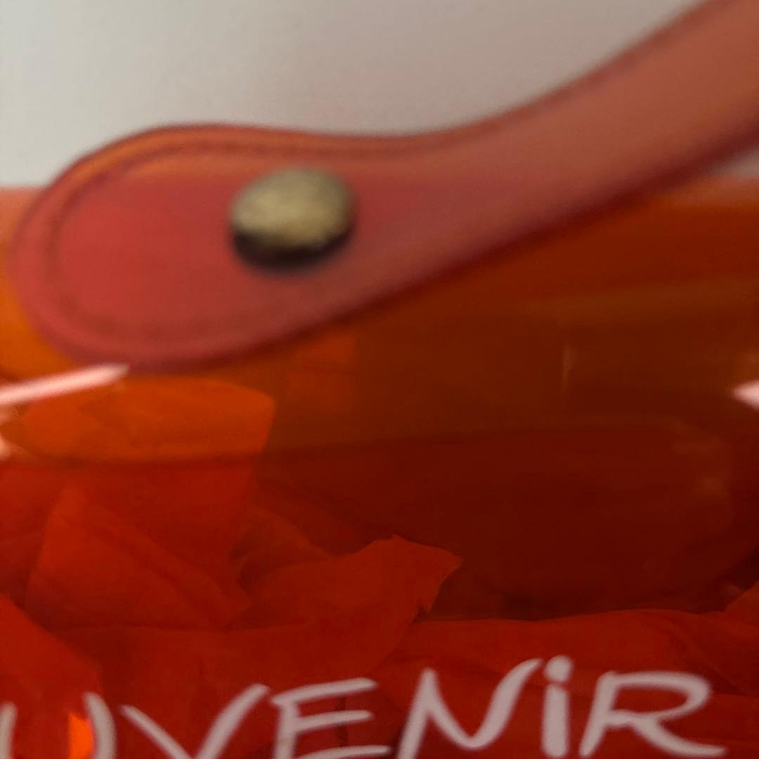 HERMES エルメス ビニールケリー トートバッグ オレンジ