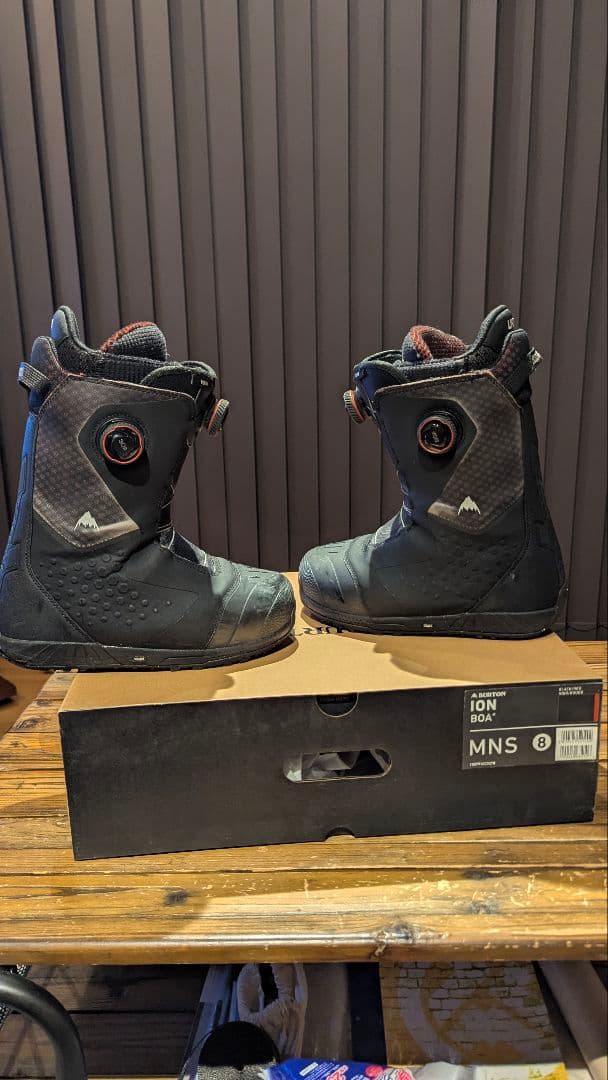 BURTON ION BOA Men's ブラック26.5cm