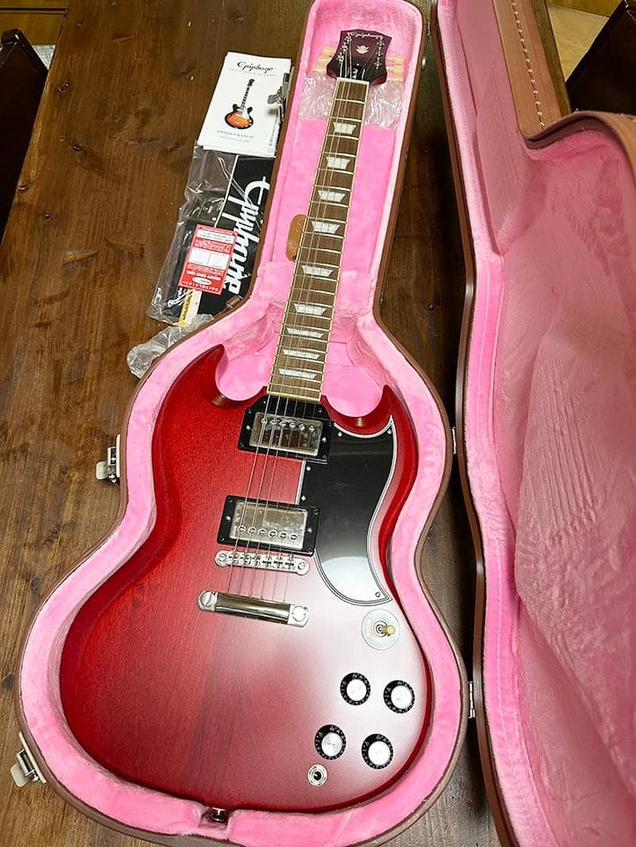 ほぼ未使用！Epiphone 1961 Les Paul SG エピフォン