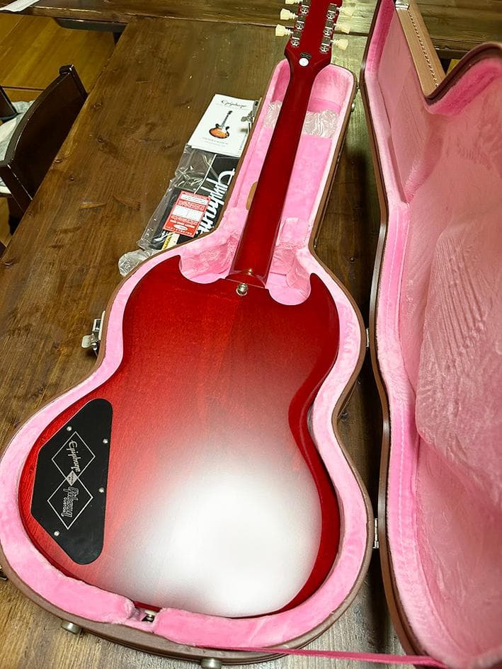 ほぼ未使用！Epiphone 1961 Les Paul SG エピフォン