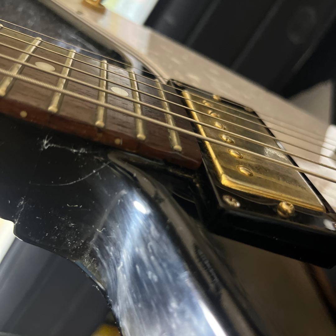 エレキギター ブラック ハムバッカー エクスプローラー系