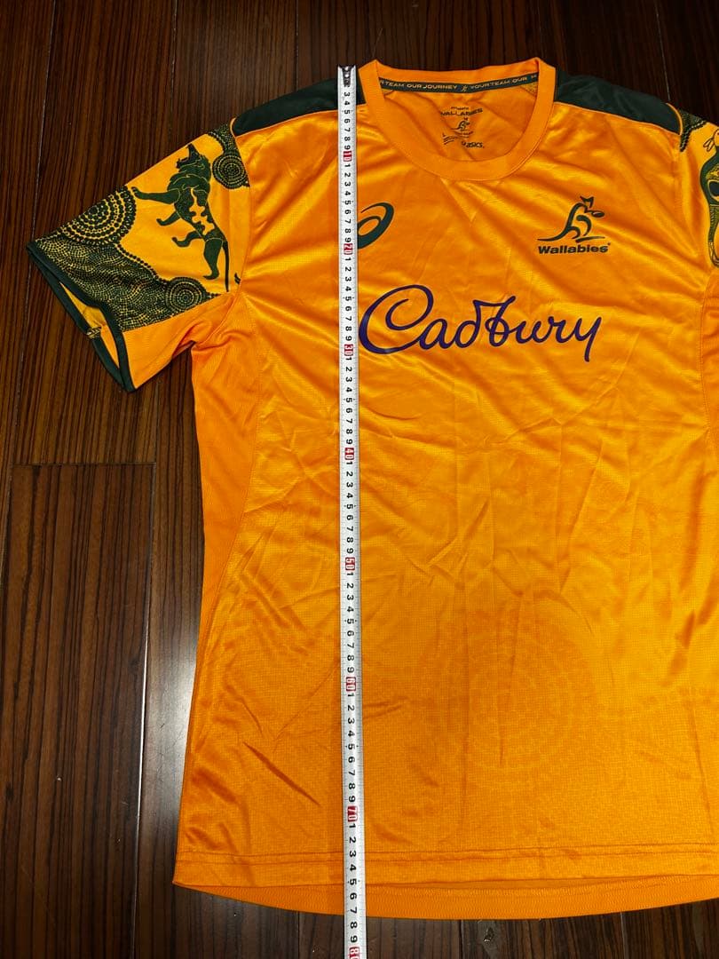 アシックス　オーストラリア代表 ワラビーズ　ライオンズツアーシャツ　L