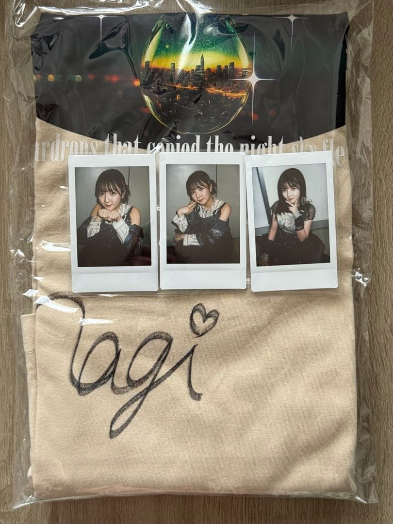 yosugala 君島凪 サイン入りTシャツ ランチェキセット