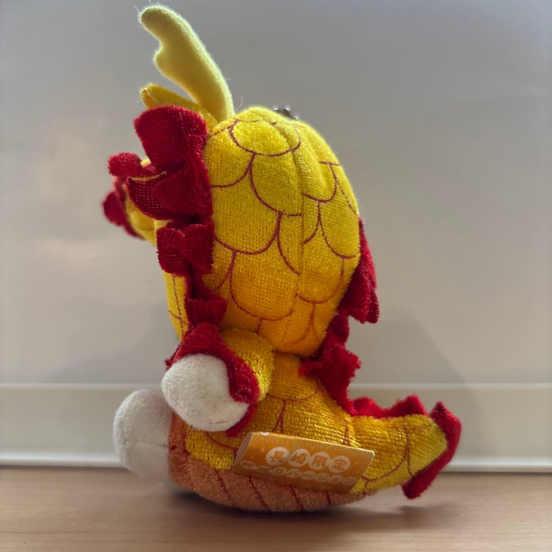 ご当地キティ 長崎　蛇踊り 獅子舞 ぬいぐるみキーホルダー 平成レトロ レア　金