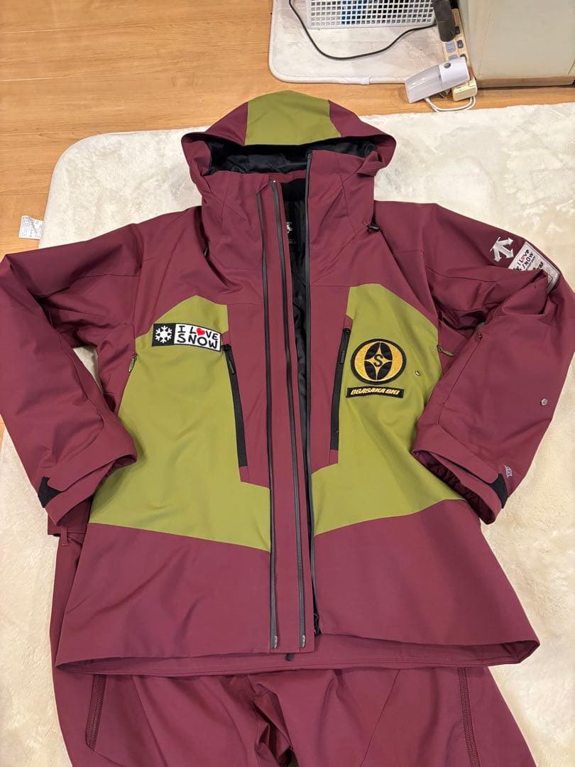 オガサカスキーウェアセットアップLサイズ