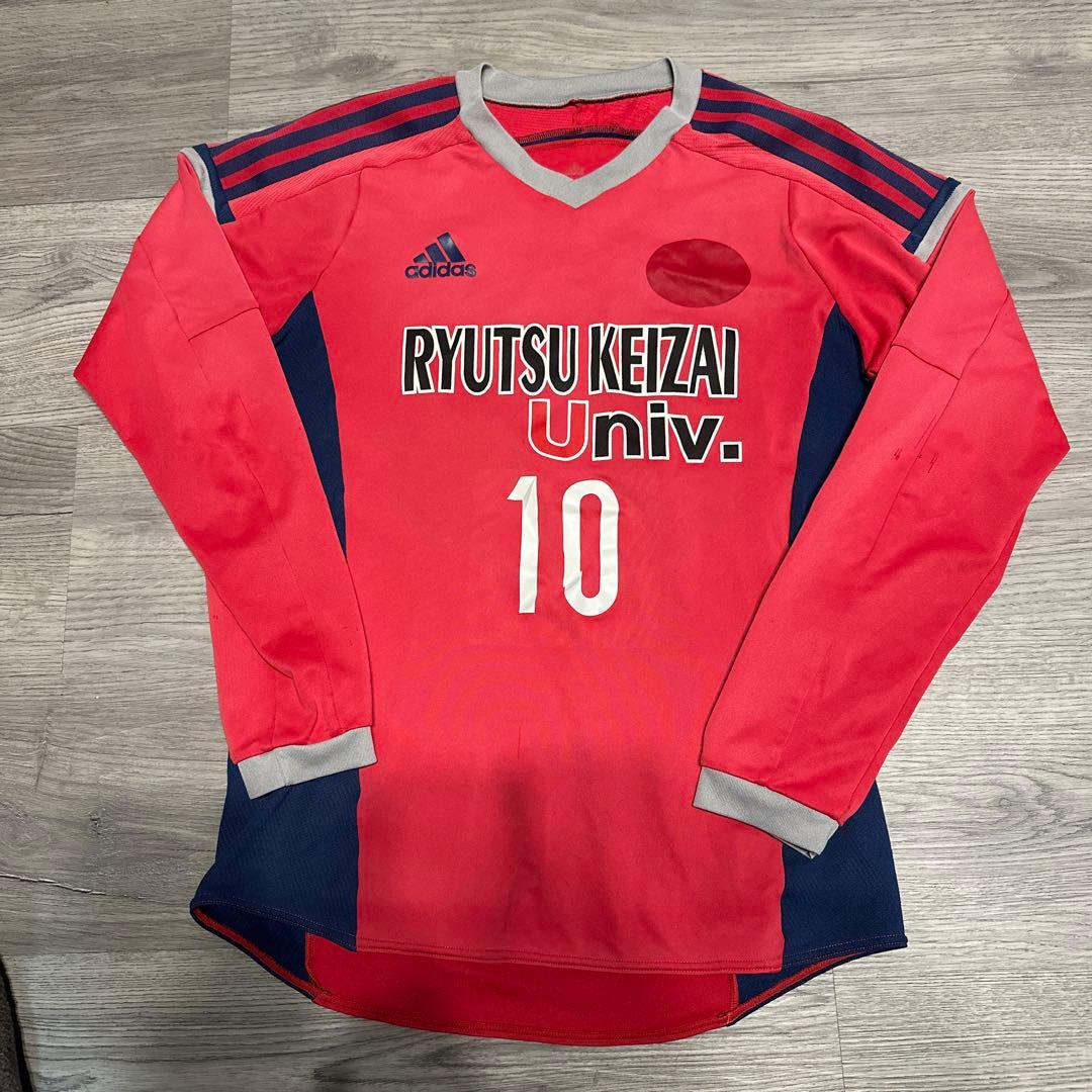 流通経済大学　サッカー部練習着　10番　ユニフォーム