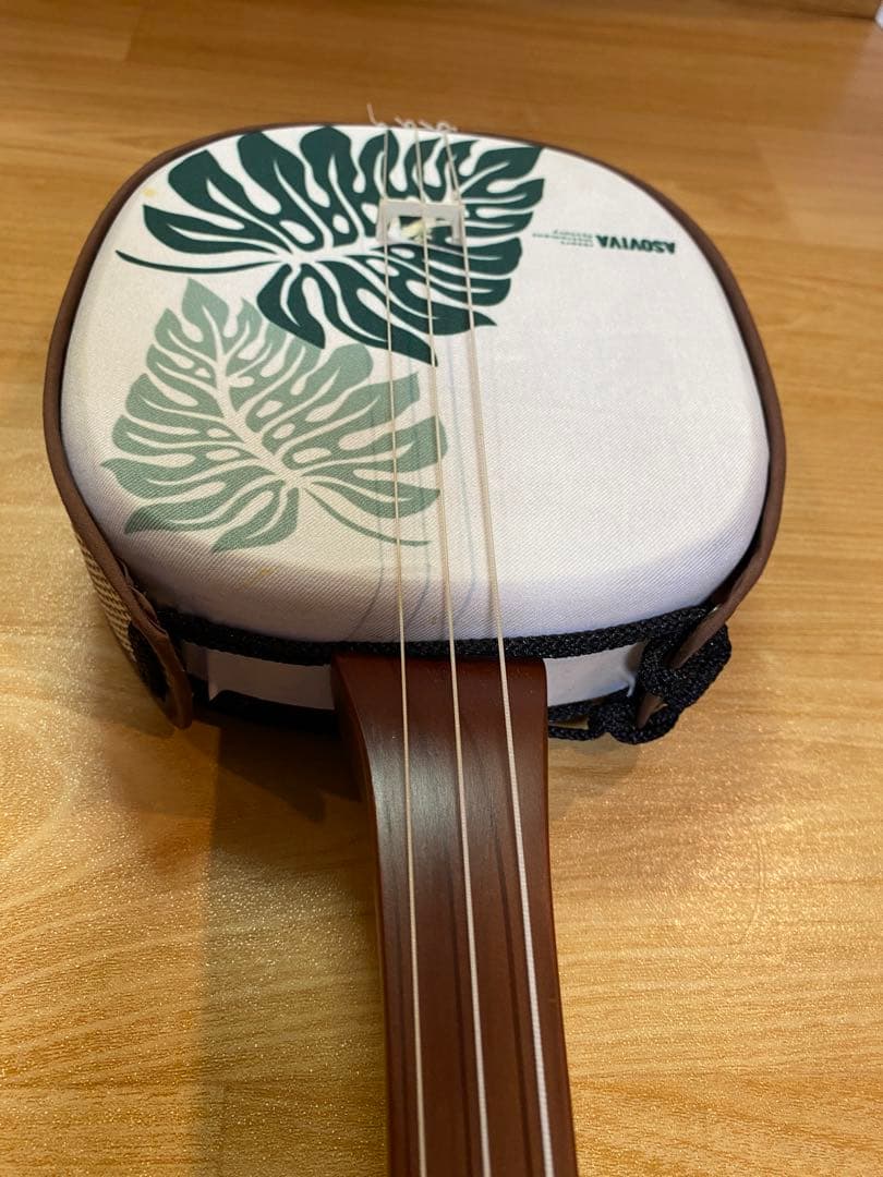三線 【ウッド三線】 ASOVIVA (布ケース付き)