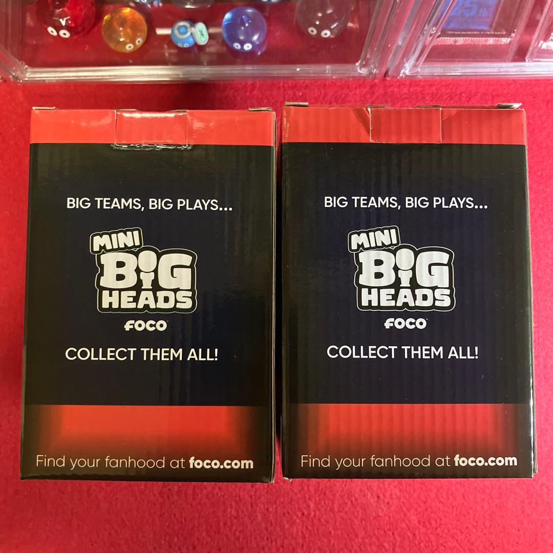 ミニボブルヘッド大谷翔平選手、FOCO製 ゴールド＆シルバー 、日米ユニフォーム