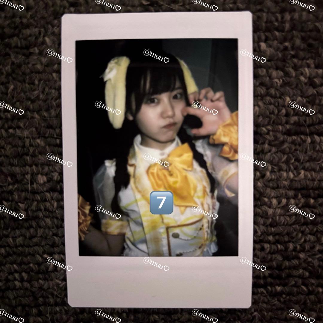 iLiFE! 福丸うさ チェキ サインあり