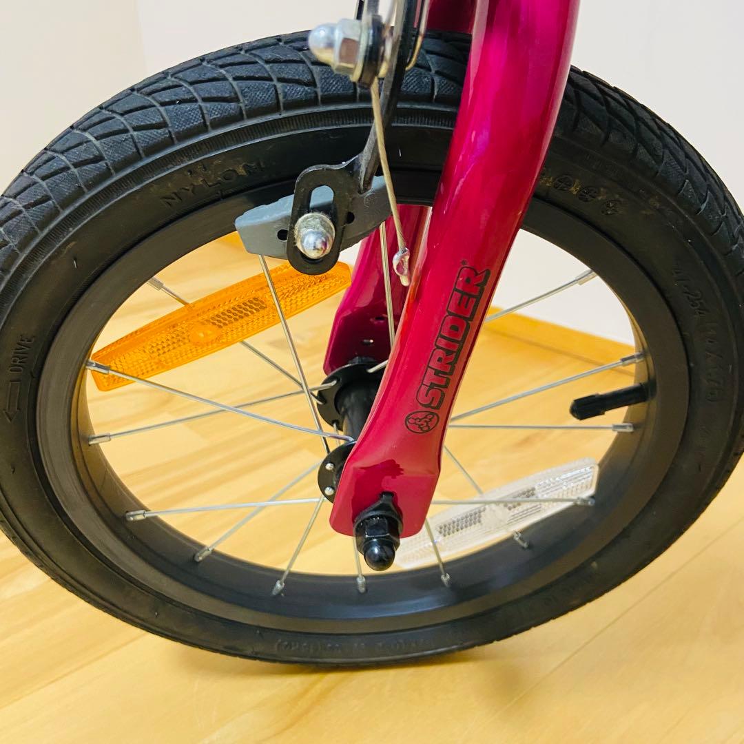 STRIDER 14x ストライダー キッズバイク　フューシャピンク　ペダル