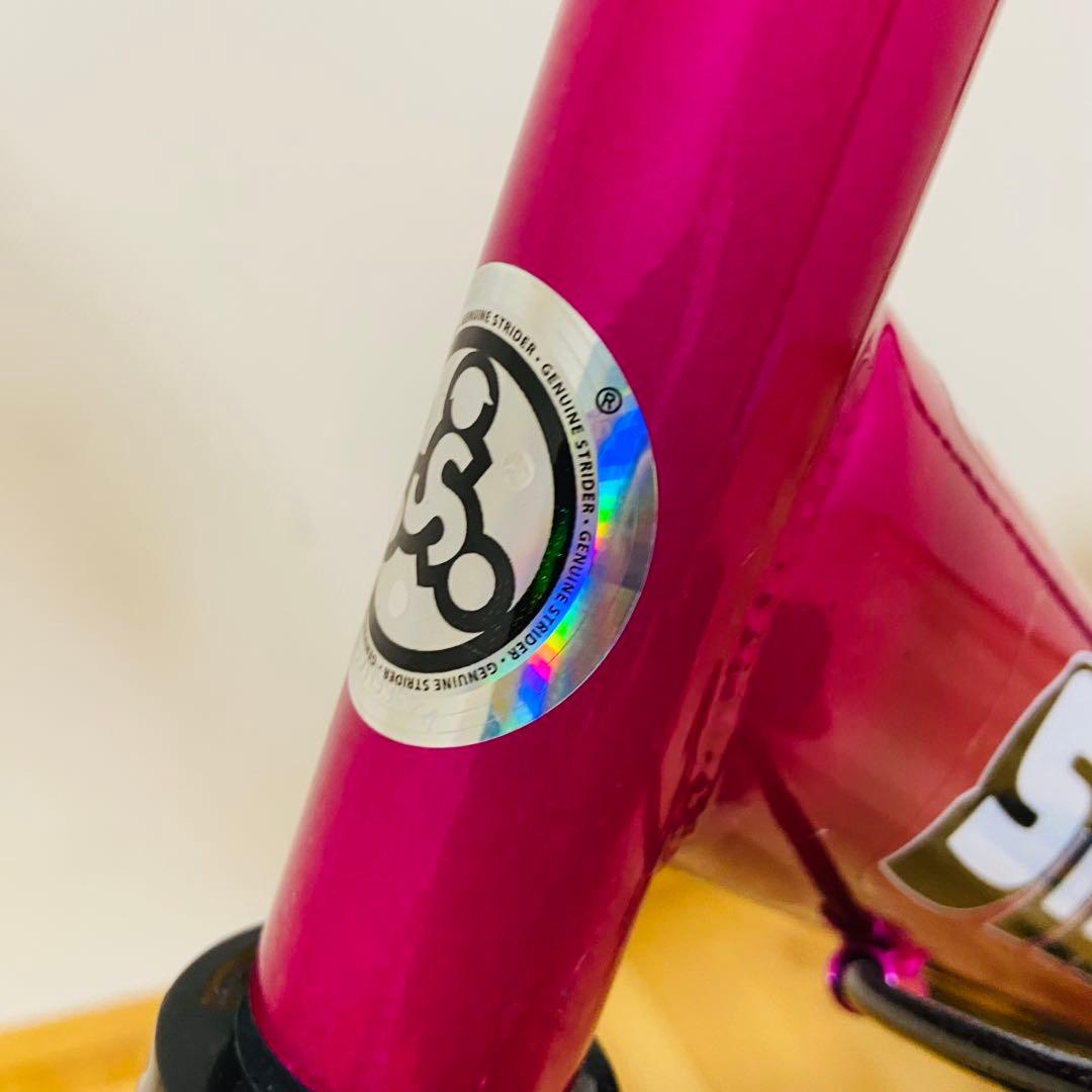 STRIDER 14x ストライダー キッズバイク　フューシャピンク　ペダル