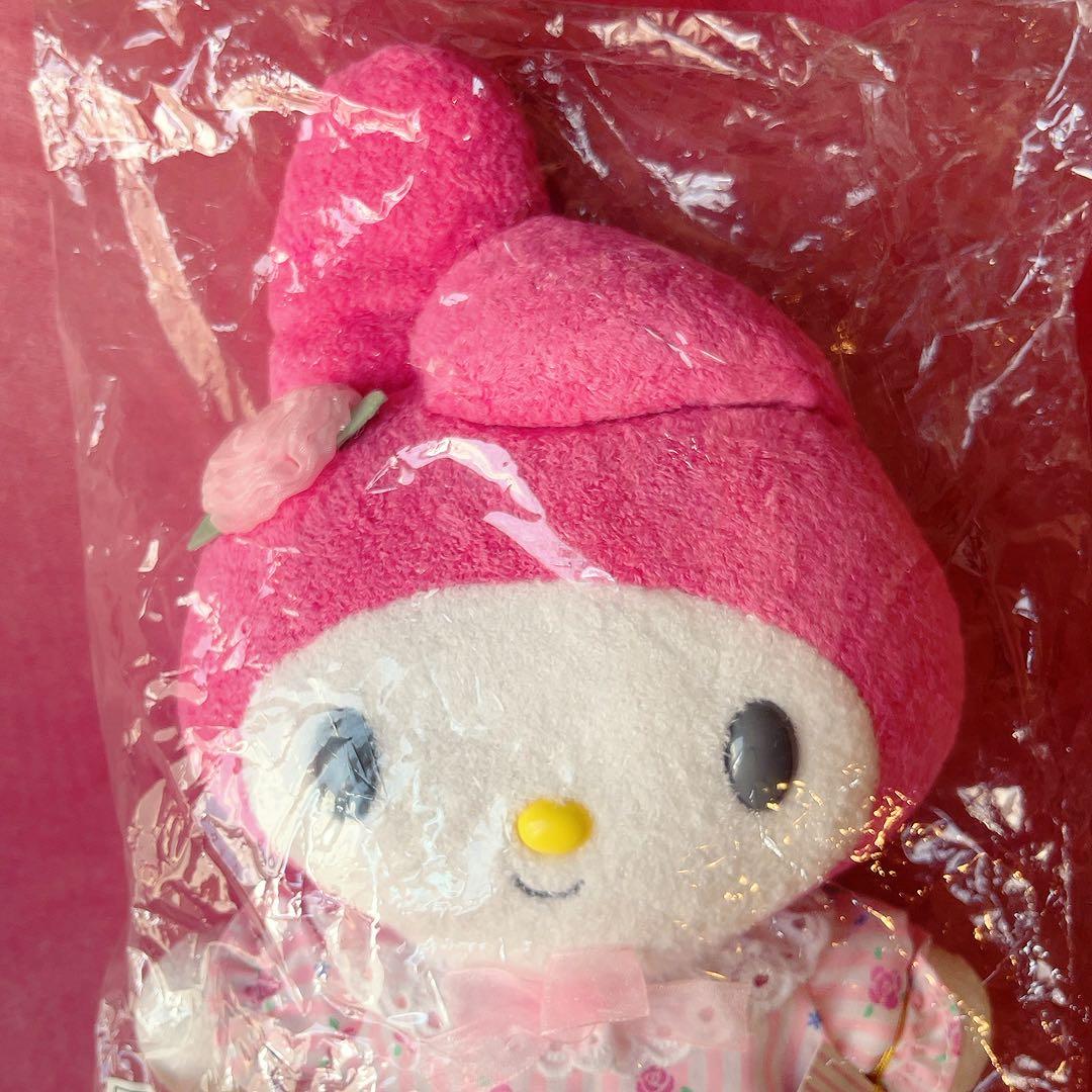 希少レア　マイメロディ　バラ　ぬいぐるみ　サンリオ　平成レトロ　2003
