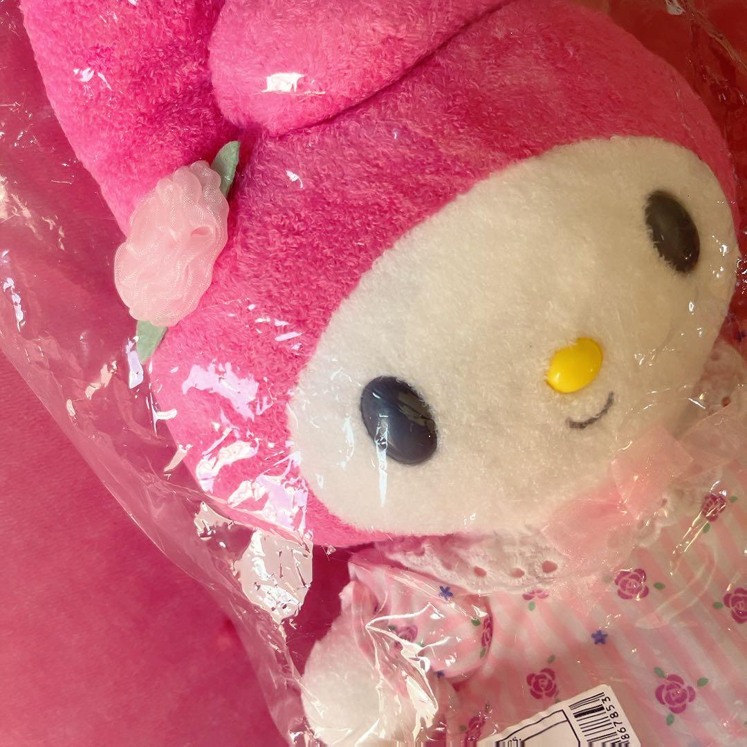希少レア　マイメロディ　バラ　ぬいぐるみ　サンリオ　平成レトロ　2003