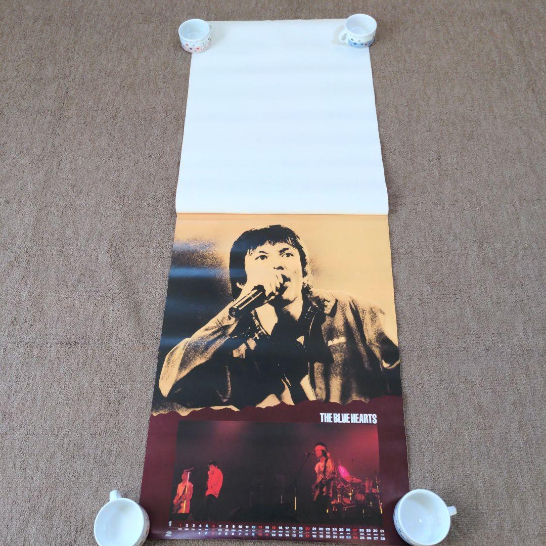 ⬛レア⚫THE BLUE HEARTS ブルーハーツ1991カレンダー　ポスター