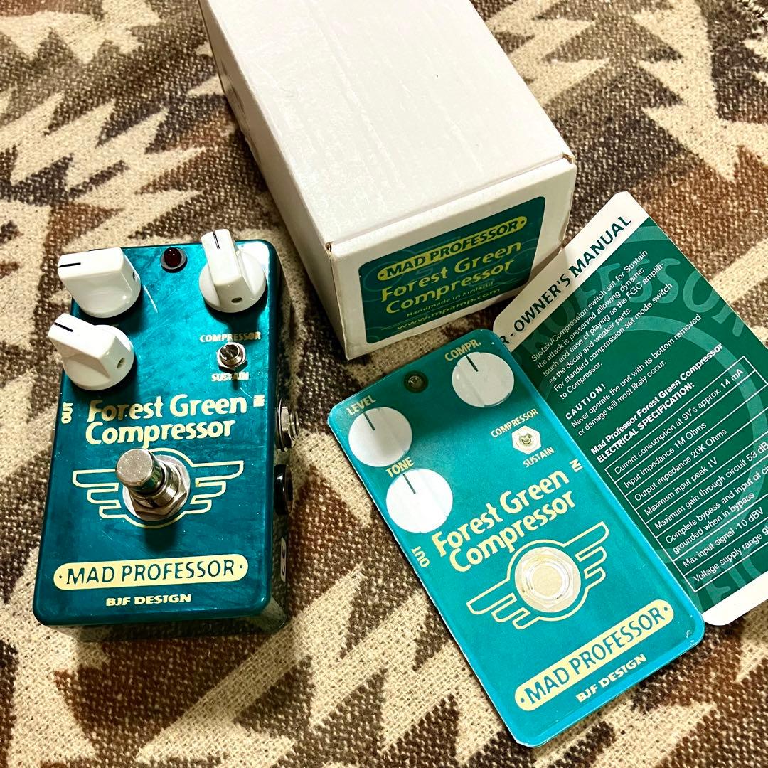 ギター MAD PROFESSOR Forest Green Compressor HW