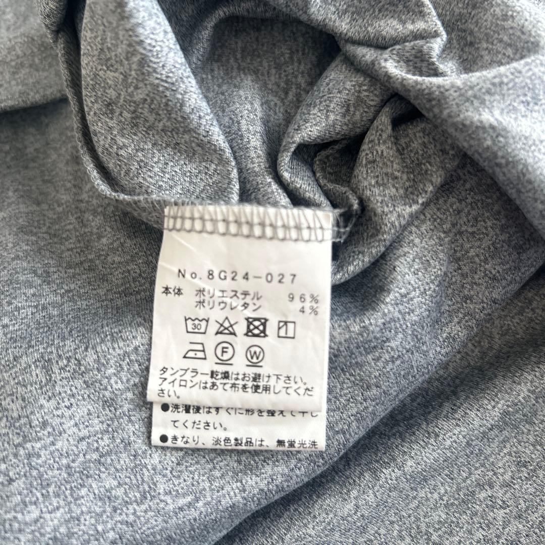 8G SHOOT ゴルフ長袖シャツ グレー