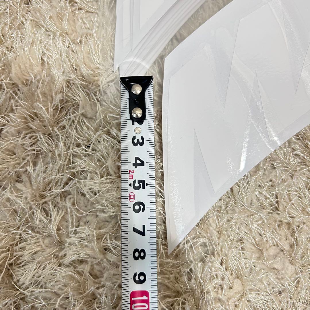 mavic ロゴ リムステッカー75mm 白14枚セット