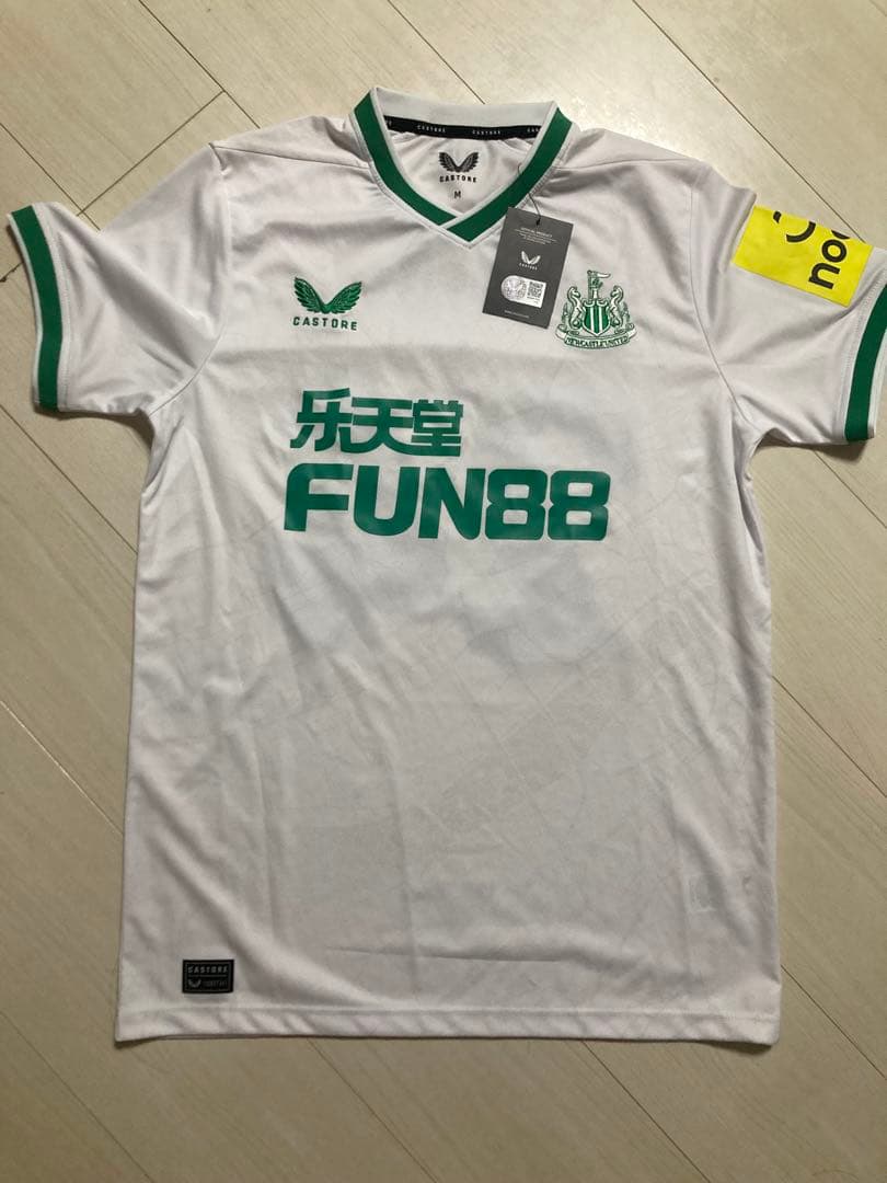 【新品タグ付き】ニューカッスル22-23アウェイユニフォーム24番アルミロン