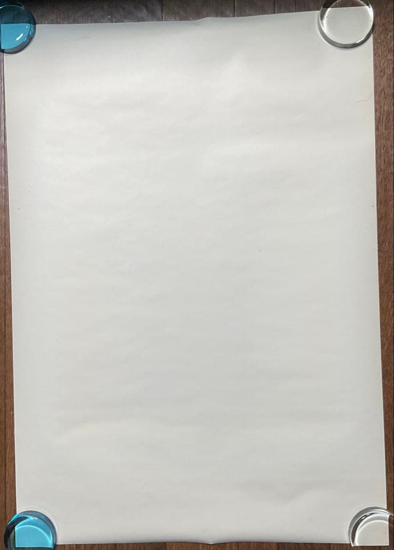 綾波レイ 新世紀エヴァンゲリオン ゴールドバージョン B2 ポスター SEGA