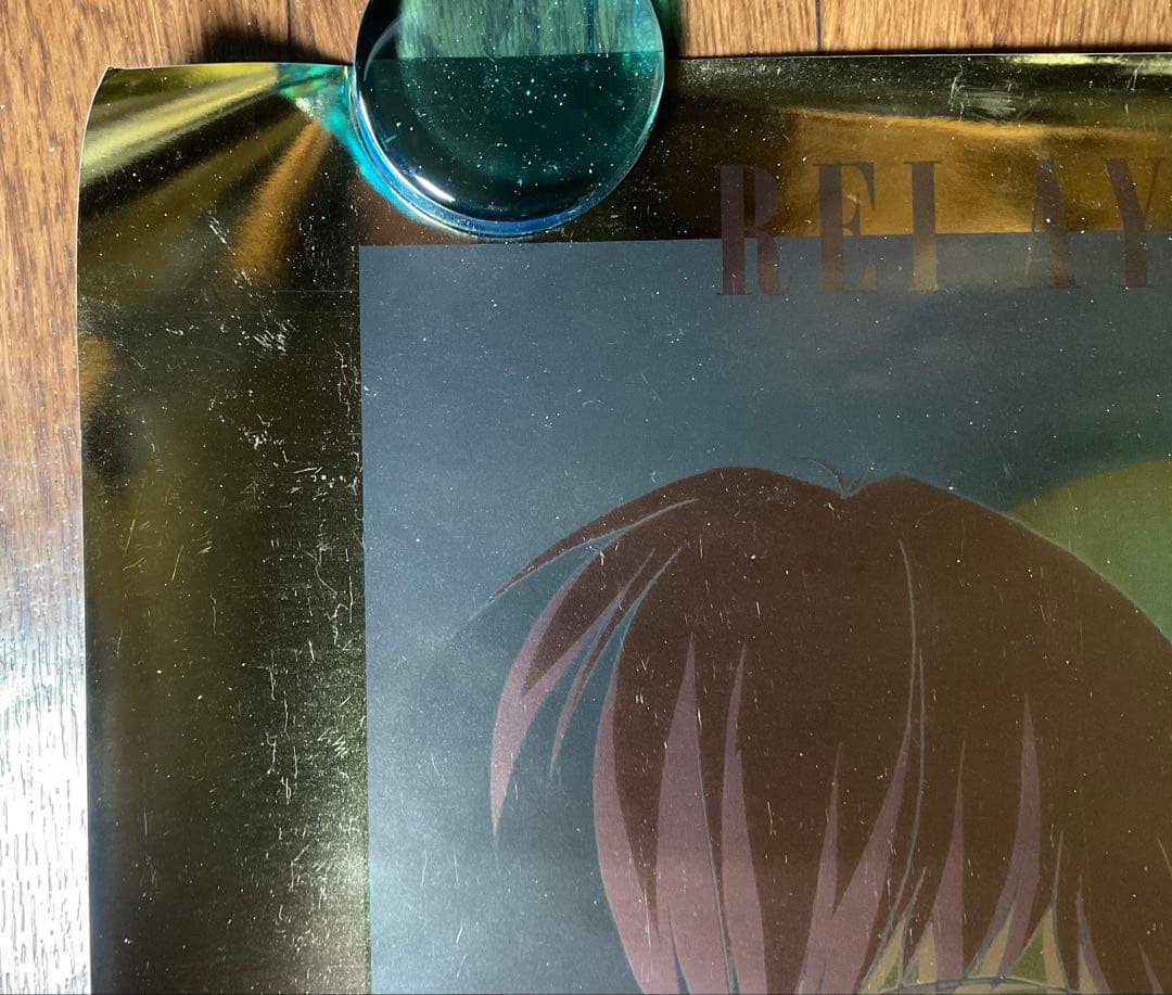 綾波レイ 新世紀エヴァンゲリオン ゴールドバージョン B2 ポスター SEGA