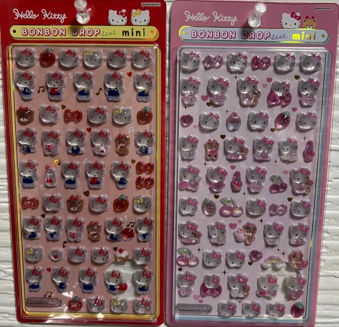 【国内正規品】サンリオボンボンドロップシールミニ　全8種 （コンプリート）