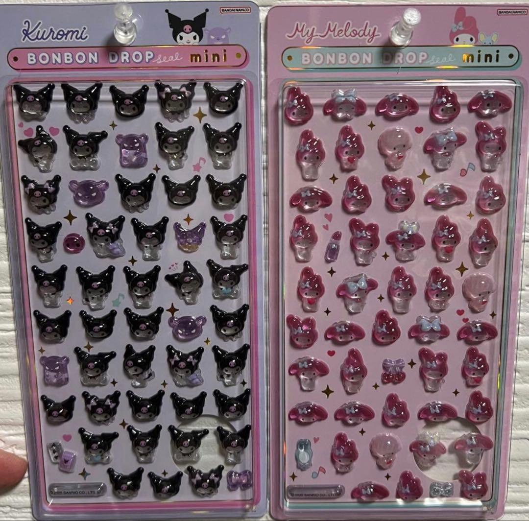 【国内正規品】サンリオボンボンドロップシールミニ　全8種 （コンプリート）