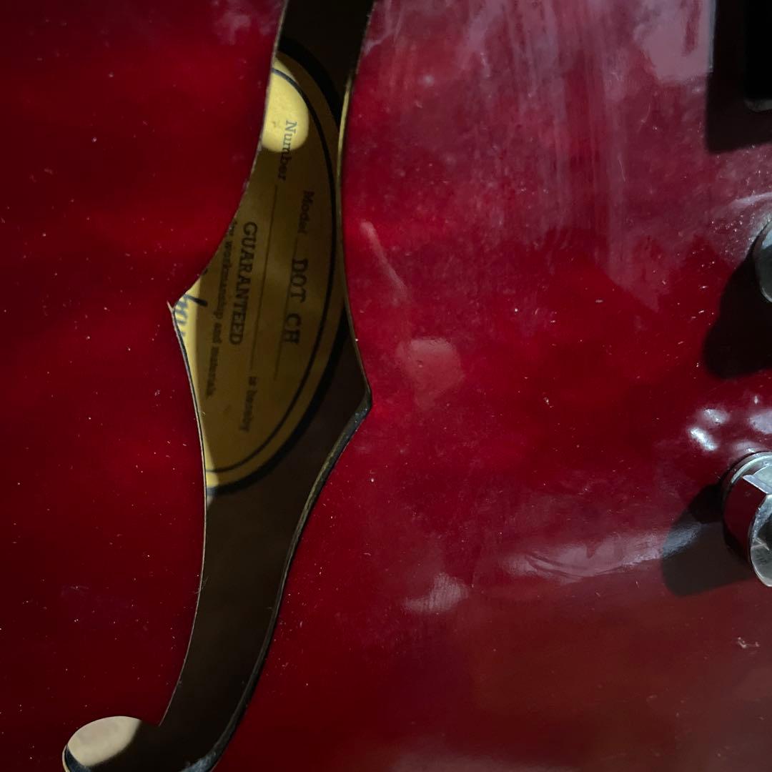 Epiphone エピフォン Dot CH セミアコ エレキギター