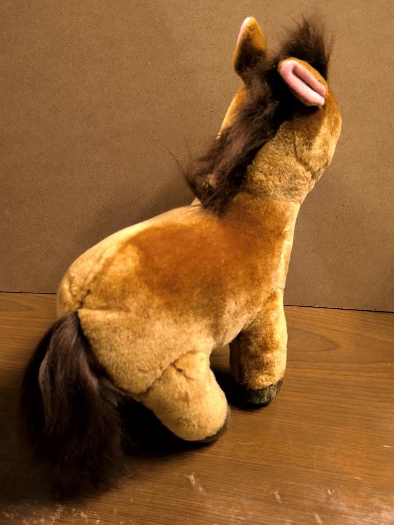 高知競馬サポートKRA 馬 ぬいぐるみ [H23xD25cm] ハルウララ素体