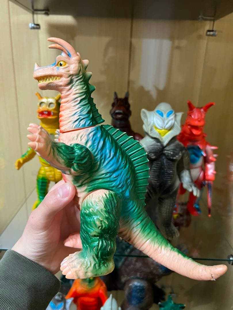 ブルマァク キングザウルス三世 当時物 早い者勝ち‼️ マルサン ソフビ ポピー