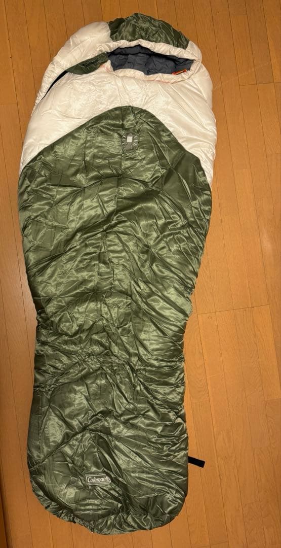 【美品】コールマン　タスマンキャンピングマミー/L-8 寝袋　シュラフ