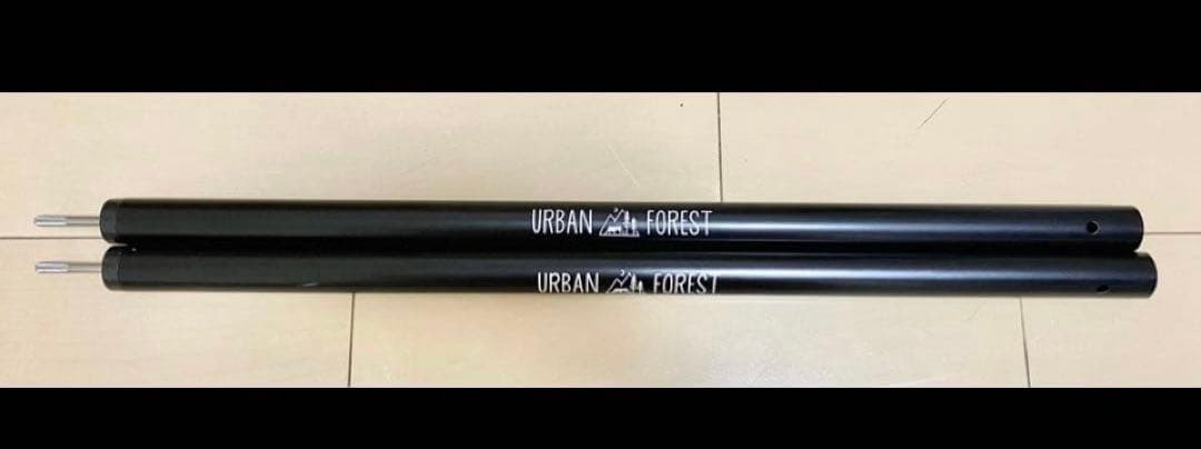 URBAN FOREST テントポール ブラック