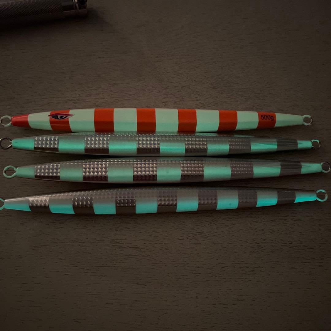 深海ジギング　トンジギ　500グラム　　4本