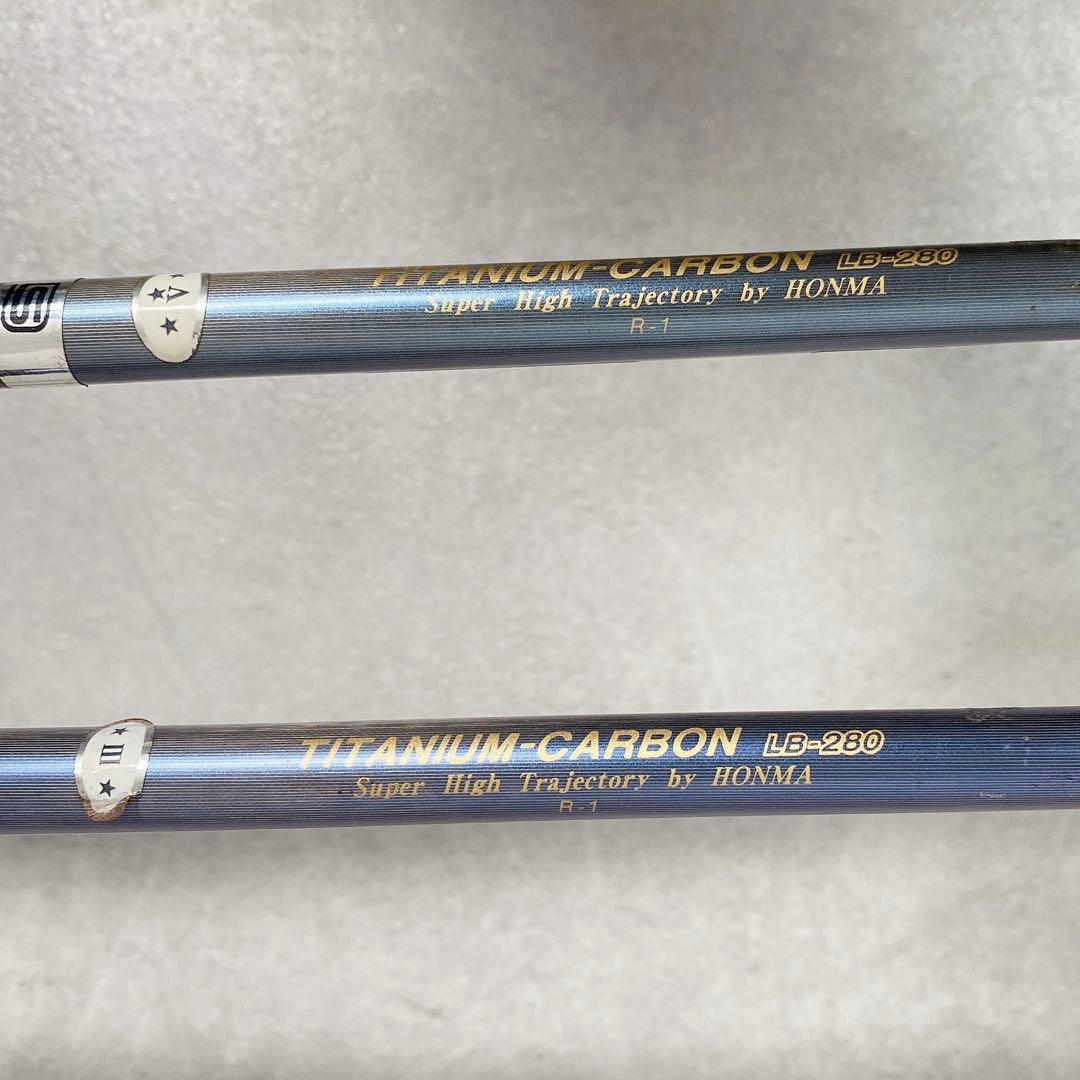 V521 本間 ヒロホンマ LB280 3W 5W フェアウェイウッド 2本