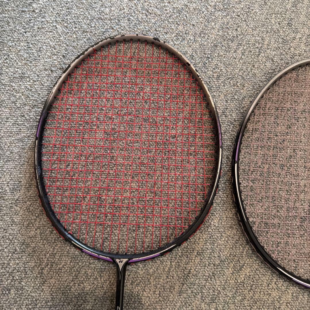 YONEX バトミントン　ラケット2本　CARBONEX 15 紫