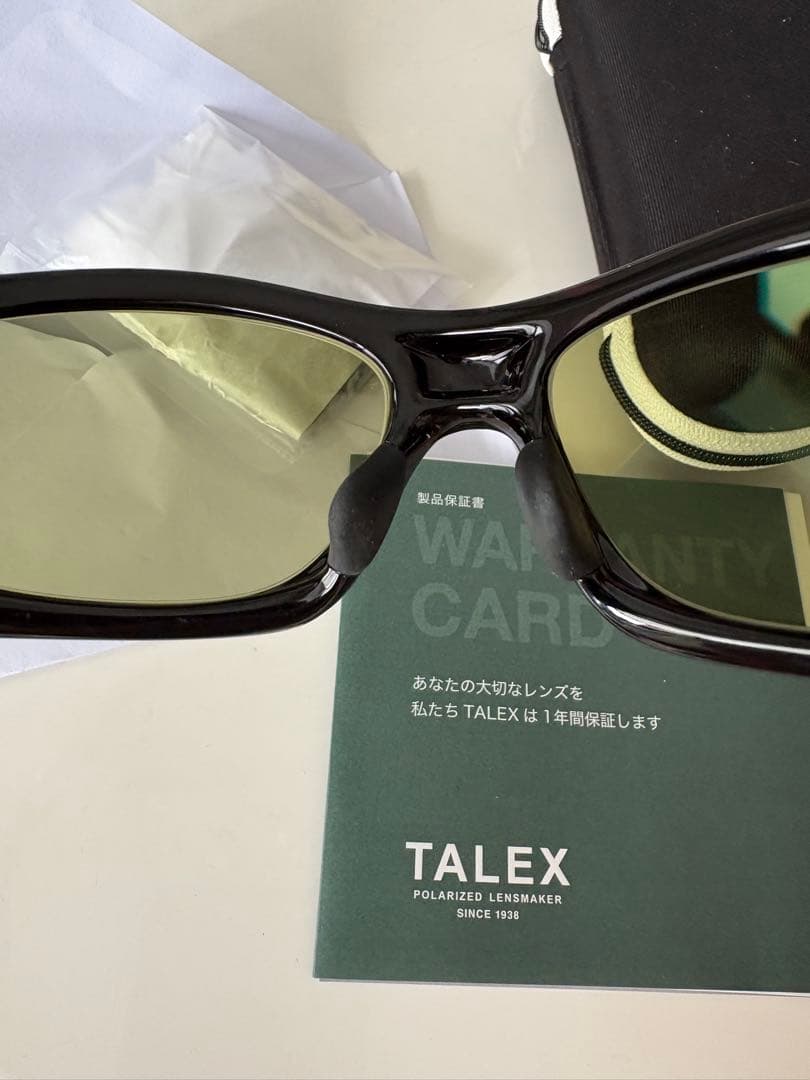 オークリー ピットブル　TALEX イーズグリーン レンズ未使用品