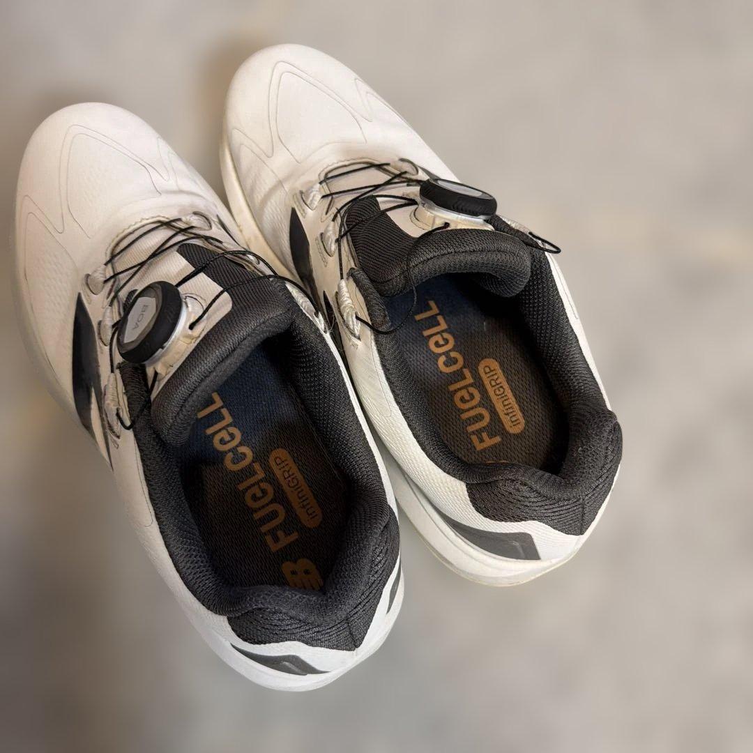 ニューバランス　ゴルフ　1001v5 人気モデル　25センチ