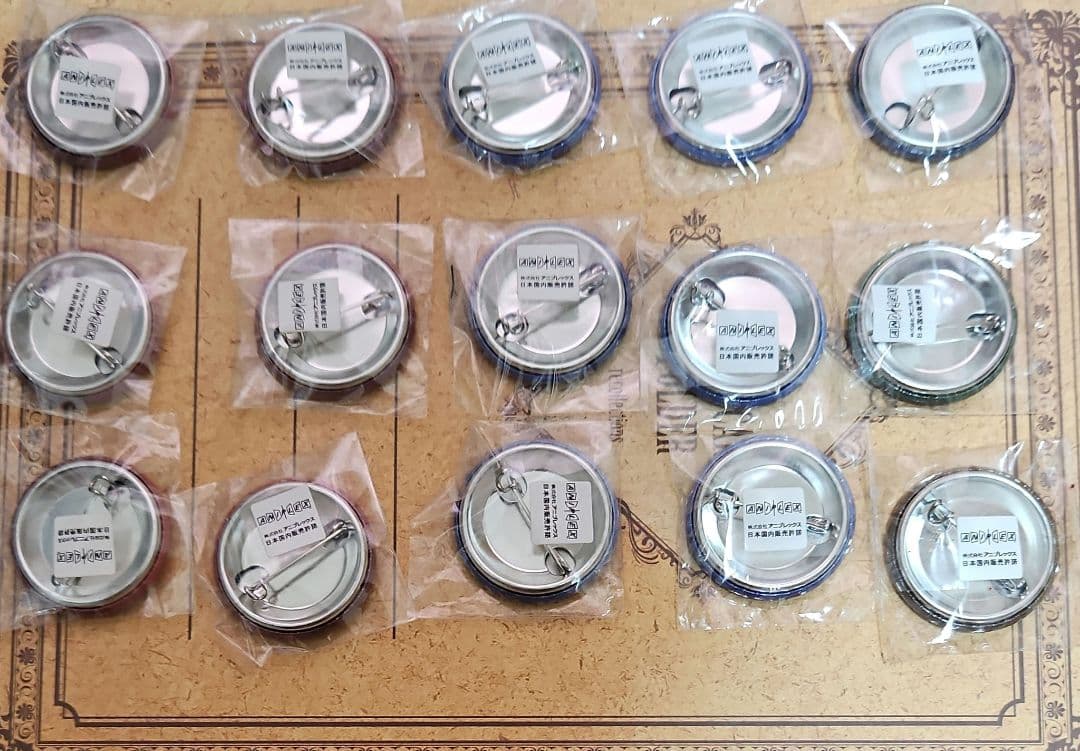 鬼滅の刃　鬼滅学園くじ缶バッジ　煉獄&冨岡