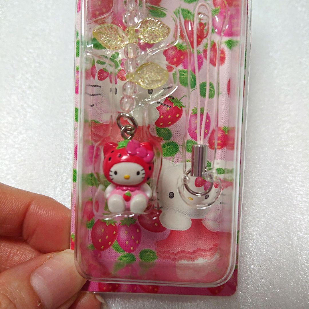 新品 ご当地キティ 栃木 いちご ストラップ イチゴ ハローキティ