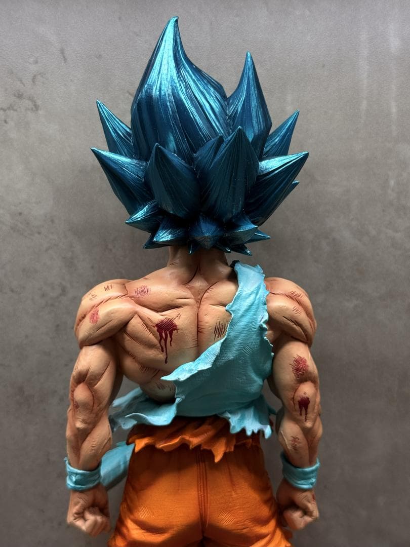 孫悟空 SMSP リペイント 超サイヤ人ブルー 3D塗装