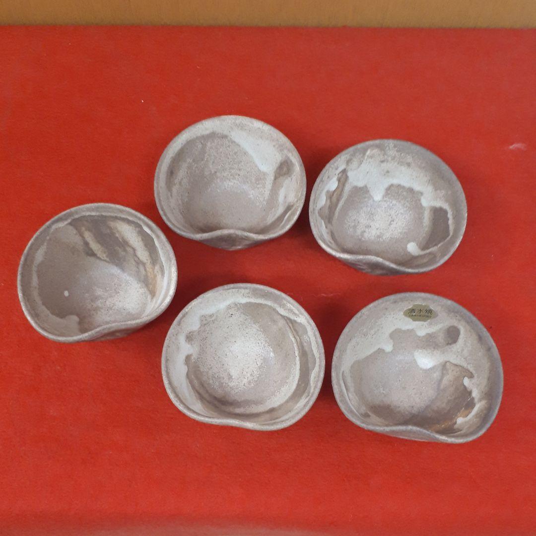 清水焼　煎茶器5客揃