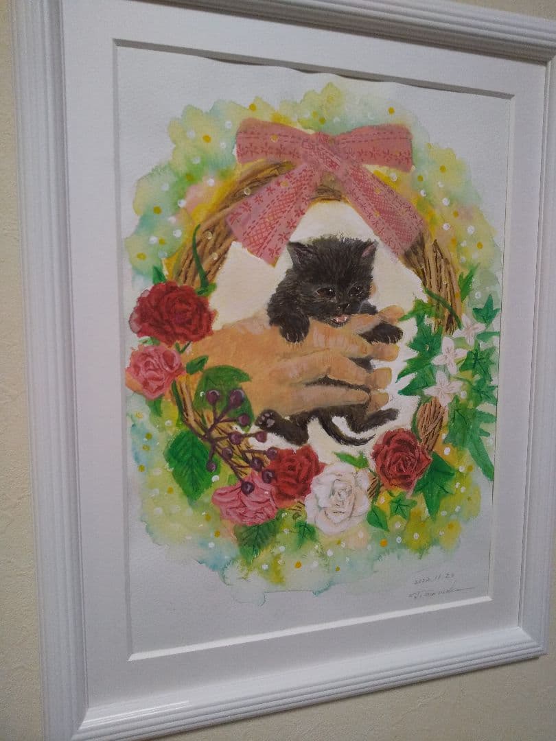 黒猫ちゃん　おめでとう