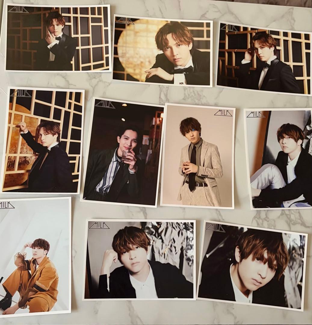 吉田仁人生写真セット 68枚被りなし まとめ売り集合4枚おまけ付