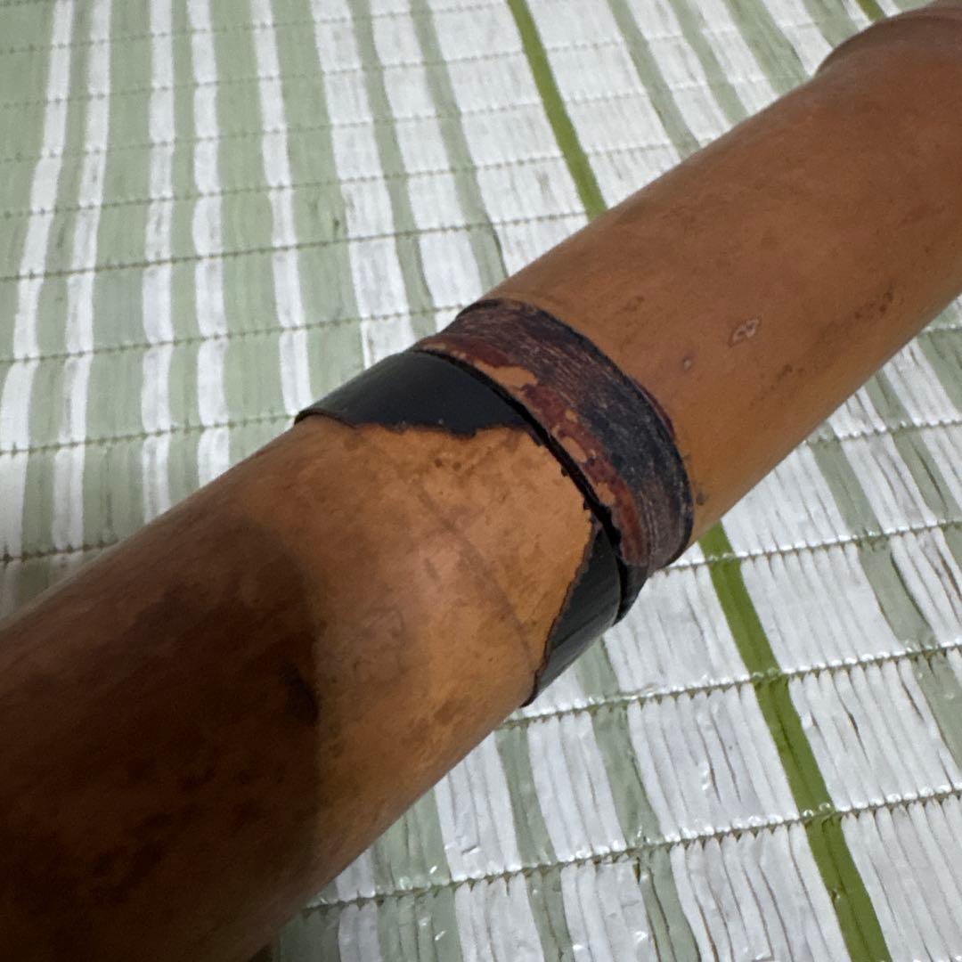 尺八　シャクハチ　藤沢鈴昭　刻印　約55cm 和楽器