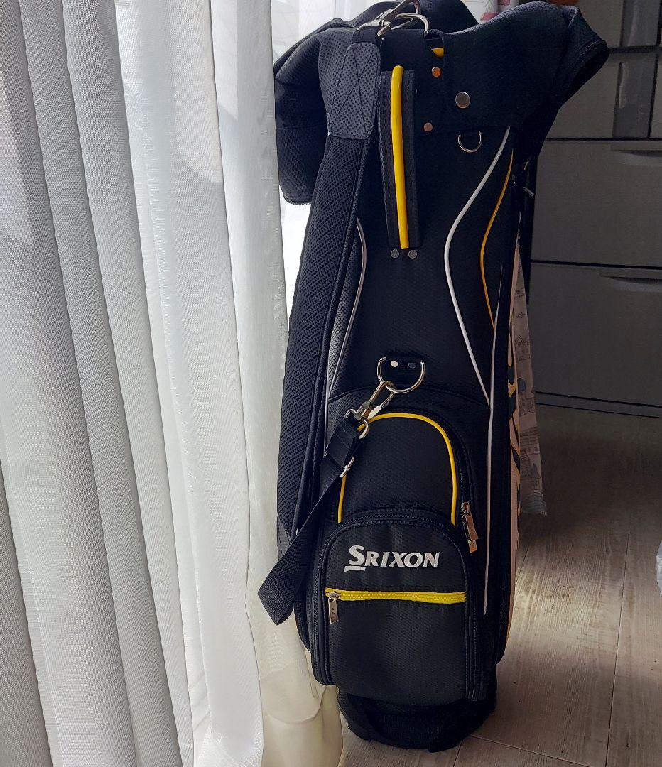 SRIXON ゴルフキャディバッグ 黒 美品