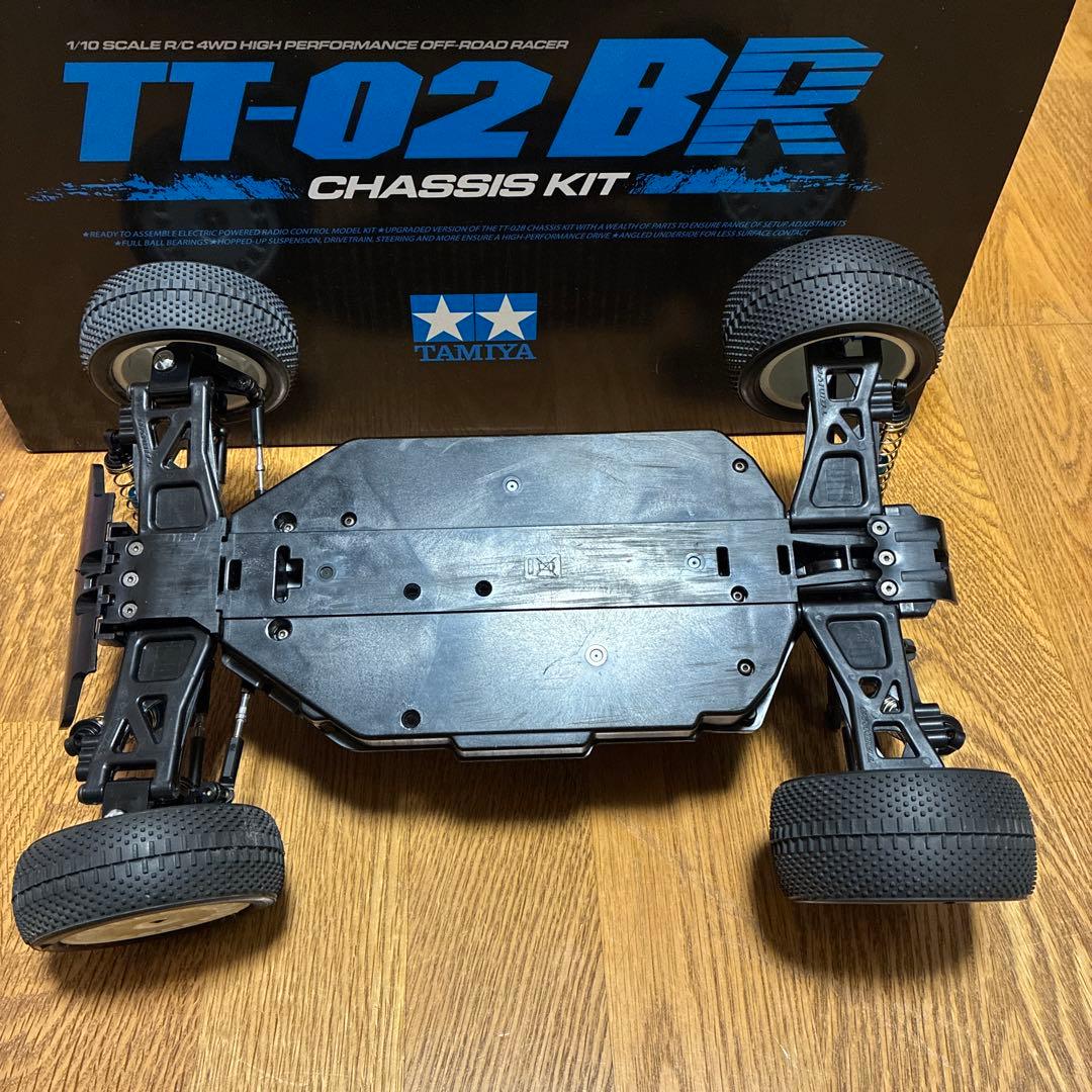 ▫️【未走行】TAMIYA TT-02BR シャーシキット　ボディ付き